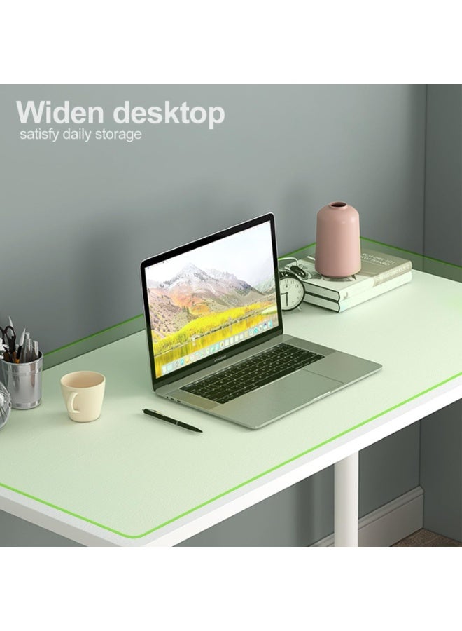 TAPIT Computer Desk Home Office Work Desks Modern Writing Study PC Desk Gaming Table for Bedroom Home for Home and Office (White Desk) - Image 2
